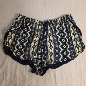 Patterned Shorts - Size Small